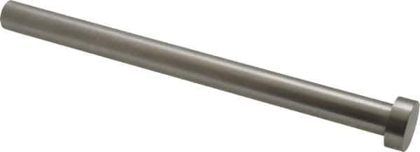 Gibraltar - 7/16" Pin Diam, 11/16" Head Diam x 1/4" Head Height, 6" OAL, Hard Core Pin - Steel, 5-3/4" Pin Length - Apex Tool & Supply