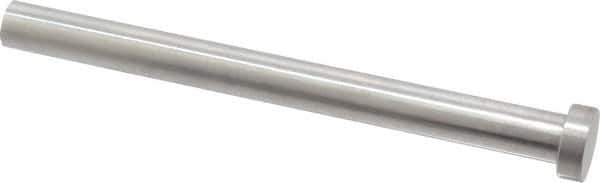 Gibraltar - 1/2" Pin Diam, 3/4" Head Diam x 1/4" Head Height, 6" OAL, Hard Core Pin - Steel, 5-3/4" Pin Length - Apex Tool & Supply