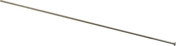 Gibraltar - 2.5mm Pin Diam, 5mm Head Diam x 2mm Head Height, 250mm OAL, Straight Ejector Pin - Steel, 248mm Pin Length - Apex Tool & Supply