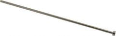 Gibraltar - 3mm Pin Diam, 6mm Head Diam x 3mm Head Height, 160mm OAL, Straight Ejector Pin - Steel, 157mm Pin Length - Apex Tool & Supply