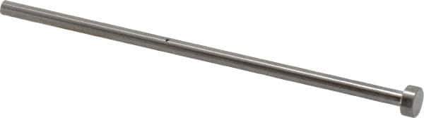 Gibraltar - 3.5mm Pin Diam, 7mm Head Diam x 3mm Head Height, 100mm OAL, Straight Ejector Pin - Steel, 97mm Pin Length - Apex Tool & Supply