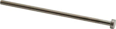 Gibraltar - 4mm Pin Diam, 8mm Head Diam x 3mm Head Height, 100mm OAL, Straight Ejector Pin - Steel, 97mm Pin Length - Apex Tool & Supply