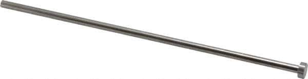 Gibraltar - 4mm Pin Diam, 8mm Head Diam x 3mm Head Height, 160mm OAL, Straight Ejector Pin - Steel, 157mm Pin Length - Apex Tool & Supply