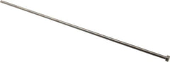 Gibraltar - 4.5mm Pin Diam, 8mm Head Diam x 3mm Head Height, 250mm OAL, Straight Ejector Pin - Steel, 247mm Pin Length - Apex Tool & Supply