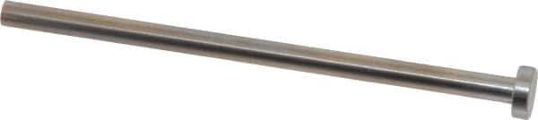 Gibraltar - 5mm Pin Diam, 10mm Head Diam x 3mm Head Height, 100mm OAL, Straight Ejector Pin - Steel, 97mm Pin Length - Apex Tool & Supply