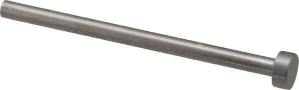 Gibraltar - 6mm Pin Diam, 12mm Head Diam x 5mm Head Height, 100mm OAL, Straight Ejector Pin - Steel, 95mm Pin Length - Apex Tool & Supply