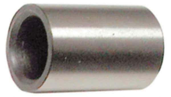 Made in USA - 0.385" ID x 0.6252" OD, Die & Mold Tubular Dowel - 1-7/8" OAL, Carbon Steel - Apex Tool & Supply