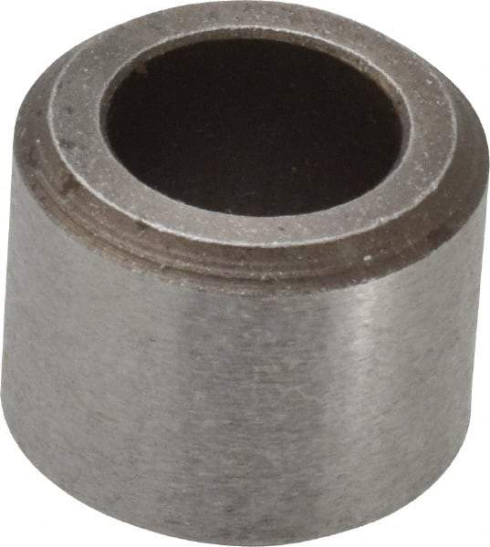 Made in USA - 0.385" ID x 0.6252" OD, Die & Mold Tubular Dowel - 1/2" OAL, Carbon Steel - Apex Tool & Supply