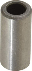 Made in USA - 0.385" ID x 0.6252" OD, Die & Mold Tubular Dowel - 1-3/8" OAL, Carbon Steel - Apex Tool & Supply