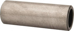 Made in USA - 0.635" ID x 0.8752" OD, Die & Mold Tubular Dowel - 2-3/8" OAL, Carbon Steel - Apex Tool & Supply