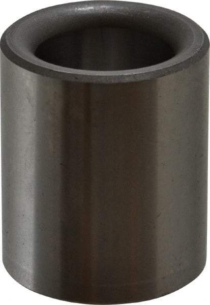 Made in USA - 1-3/8" OAL, 3/4" ID, 1-1/8" Body Diam, Heat Treated Steel, Die & Mold Straight Bushing - Self Lubricating - Apex Tool & Supply