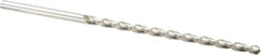 Accupro - #20, 130° Point, Parabolic Flute, Vanadium High Speed Steel Taper Length Drill Bit - Bright Finish, 3-1/16" Flute Length, 4-11/16" OAL - Apex Tool & Supply