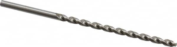 Accupro - #14 130° Parabolic Flute Vanadium High Speed Steel Taper Length Drill Bit - Apex Tool & Supply