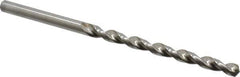 Accupro - 11/32", 130° Point, Parabolic Flute, Vanadium High Speed Steel Taper Length Drill Bit - Bright Finish, 4-17/32" Flute Length, 6-7/8" OAL - Apex Tool & Supply