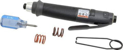 Ingersoll-Rand - 1/4" Bit Holder, 1,000 RPM, Inline Handle Air Screwdriver - 3 to 40 In/Lb Torque, 16 CFM - Apex Tool & Supply