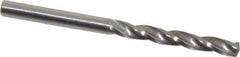 Guhring - 3.9mm 150° Solid Carbide Jobber Drill - Bright Finish, Right Hand Cut, Spiral Flute, Straight Shank, 55mm OAL, Standard Point - Apex Tool & Supply