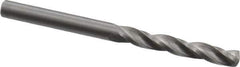 Guhring - 4.1mm 150° Solid Carbide Jobber Drill - Bright Finish, Right Hand Cut, Spiral Flute, Straight Shank, 55mm OAL, Standard Point - Apex Tool & Supply