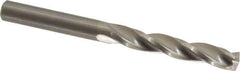 Guhring - 5.7mm 150° Solid Carbide Jobber Drill - Bright Finish, Right Hand Cut, Spiral Flute, Straight Shank, 66mm OAL, Standard Point - Apex Tool & Supply