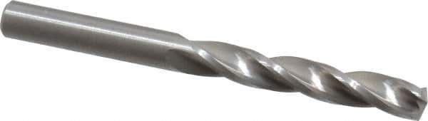 Guhring - 5.9mm 150° Solid Carbide Jobber Drill - Bright Finish, Right Hand Cut, Spiral Flute, Straight Shank, 66mm OAL, Standard Point - Apex Tool & Supply