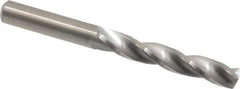 Guhring - 7.1mm 150° Solid Carbide Jobber Drill - Bright Finish, Right Hand Cut, Spiral Flute, Straight Shank, 74mm OAL, Standard Point - Apex Tool & Supply