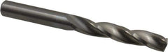 Guhring - 7.8mm 150° Solid Carbide Jobber Drill - Bright Finish, Right Hand Cut, Spiral Flute, Straight Shank, 79mm OAL, Standard Point - Apex Tool & Supply