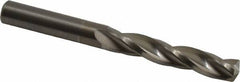 Guhring - 7.9mm 150° Solid Carbide Jobber Drill - Bright Finish, Right Hand Cut, Spiral Flute, Straight Shank, 79mm OAL, Standard Point - Apex Tool & Supply