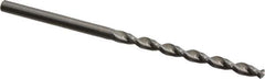 Guhring - 3.2mm 130° Solid Carbide Jobber Drill - Bright Finish, Right Hand Cut, Parabolic Flute, Straight Shank, 69.85mm OAL, Standard Point - Apex Tool & Supply