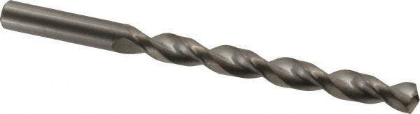 Guhring - 9mm 130° Solid Carbide Jobber Drill - Bright Finish, Right Hand Cut, Parabolic Flute, Straight Shank, 4-7/8" OAL, Standard Point - Apex Tool & Supply
