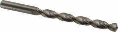 Guhring - 9mm 130° Solid Carbide Jobber Drill - Bright Finish, Right Hand Cut, Parabolic Flute, Straight Shank, 4-7/8" OAL, Standard Point - Apex Tool & Supply