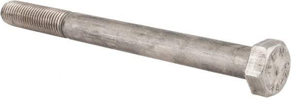 Value Collection - M20x2.50mm Metric Coarse, 220mm Length Under Head Hex Head Cap Screw - Partially Threaded, Grade 316 & Austenitic A4 Stainless Steel, Uncoated, 30mm Hex - Apex Tool & Supply
