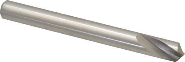 Guhring - 8mm Body Diam, 120°, 79mm OAL, High Speed Steel Spotting Drill - Apex Tool & Supply