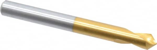 Guhring - 8mm Body Diam, 90°, 79mm OAL, High Speed Steel Spotting Drill - Apex Tool & Supply