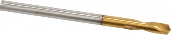 Guhring - 3mm Body Diam, 120°, 46mm OAL, High Speed Steel Spotting Drill - Apex Tool & Supply