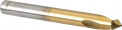 Guhring - 10mm Body Diam, 120°, 89mm OAL, High Speed Steel Spotting Drill - Apex Tool & Supply