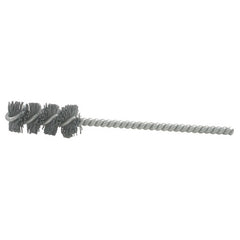 0.219″ × 320 Grit Aluminum Oxide - Bottoming Hole Deburring - Miniature Brush - Apex Tool & Supply