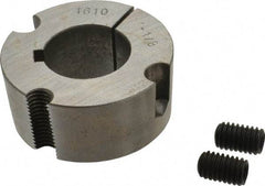 Browning - 1-1/8" Bore, 3/8 x 5/8 Thread, Tapered Lock Sprocket Bushing - Apex Tool & Supply