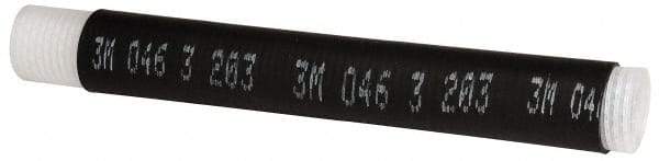 3M - 305mm Long, 2:1, EPDM Rubber Cold Shrink Electrical Tubing - Black - Apex Tool & Supply