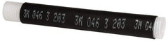 3M - 305mm Long, 2:1, EPDM Rubber Cold Shrink Electrical Tubing - Black - Apex Tool & Supply