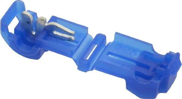 3M - 18 to 14 AWG, Nylon, Fully Insulated, Female Wire Disconnect - 1/4 Inch Wide Tab, Blue, CSA Certified, CSA LR32411, UL File E70512, UL Listed - Apex Tool & Supply