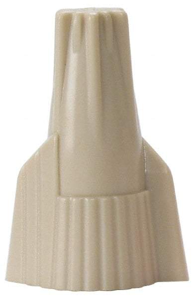 3M - 2, 20 to 3, 10 AWG, 600 Volt, Flame Retardant, Wing Twist on Wire Connector - Tan, 221°F - Apex Tool & Supply
