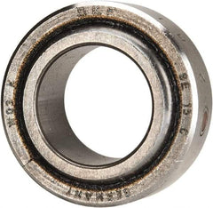 SKF - 15mm Bore Diam, 4,050 Lb Dynamic Capacity, Spherical Plain Bearing - 10,125 Lb Static Load Capacity - Apex Tool & Supply
