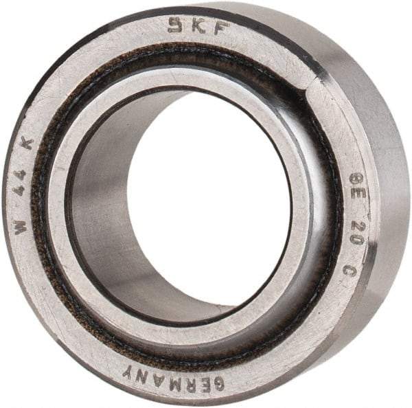 SKF - 20mm Bore Diam, 7,088 Lb Dynamic Capacity, Spherical Plain Bearing - 17,550 Lb Static Load Capacity - Apex Tool & Supply