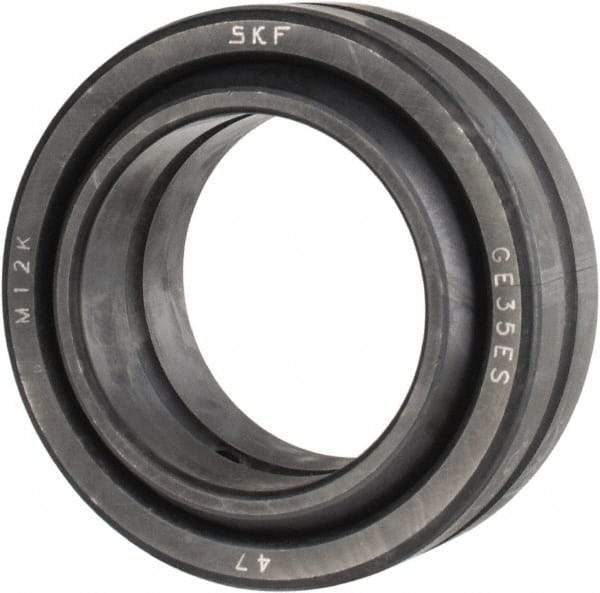 SKF - 35mm Bore Diam, 18,000 Lb Dynamic Capacity, Spherical Plain Bearing - 90,000 Lb Static Load Capacity - Apex Tool & Supply