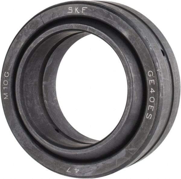 SKF - 40mm Bore Diam, 22,500 Lb Dynamic Capacity, Spherical Plain Bearing - 112,500 Lb Static Load Capacity - Apex Tool & Supply