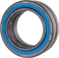 SKF - 40mm Bore Diam, 22,500 Lb Dynamic Capacity, Spherical Plain Bearing - 112,500 Lb Static Load Capacity - Apex Tool & Supply
