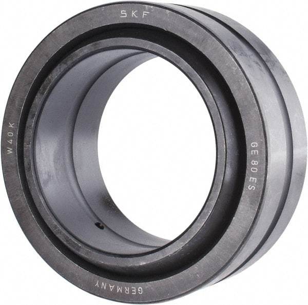 SKF - 80mm Bore Diam, 90,000 Lb Dynamic Capacity, Spherical Plain Bearing - 450,000 Lb Static Load Capacity - Apex Tool & Supply