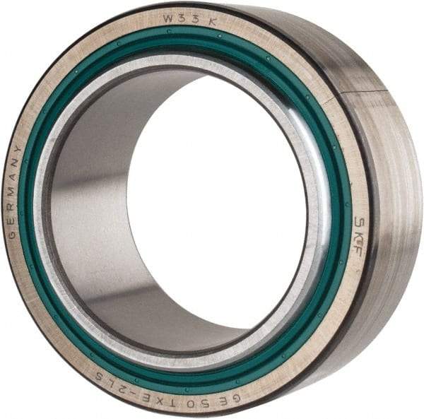 SKF - 50mm Bore Diam, 49,500 Lb Dynamic Capacity, Spherical Plain Bearing - 99,000 Lb Static Load Capacity - Apex Tool & Supply