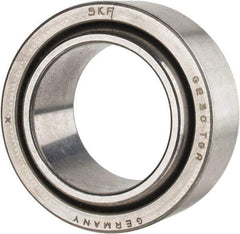 SKF - 30mm Bore Diam, 19,798 Lb Dynamic Capacity, Spherical Plain Bearing - 39,595 Lb Static Load Capacity - Apex Tool & Supply