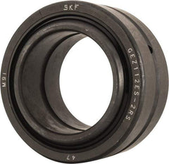 SKF - 1-3/4" Bore Diam, 38,250 Lb Dynamic Capacity, Spherical Plain Bearing - 2-13/16" OD, 1-17/32" Thick, 114,750 Lb Static Load Capacity - Apex Tool & Supply