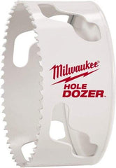 Milwaukee Tool - 4-1/2" Diam, 1-1/2" Cutting Depth, Hole Saw - Bi-Metal Saw, Toothed Edge - Apex Tool & Supply